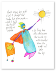 two lists art print
