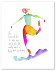 well being art print