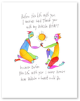 whole heart art print