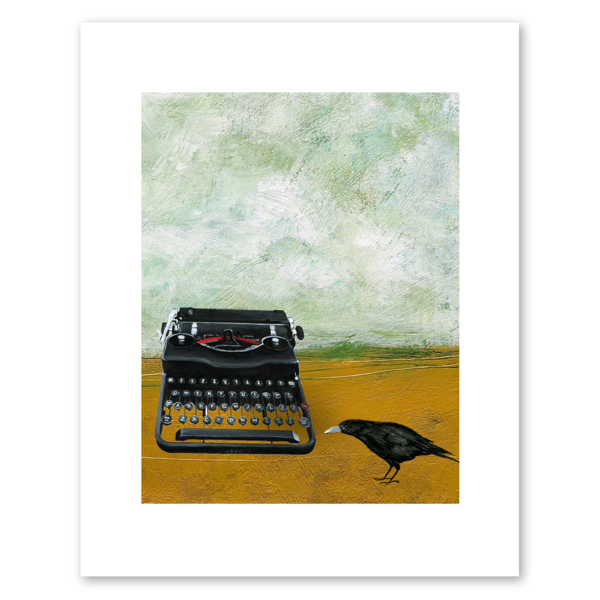 miranda writes art print