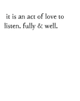 the art of listening storyblock