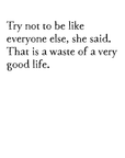 a very good life art print