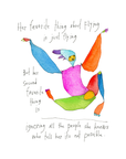 two favorites art print