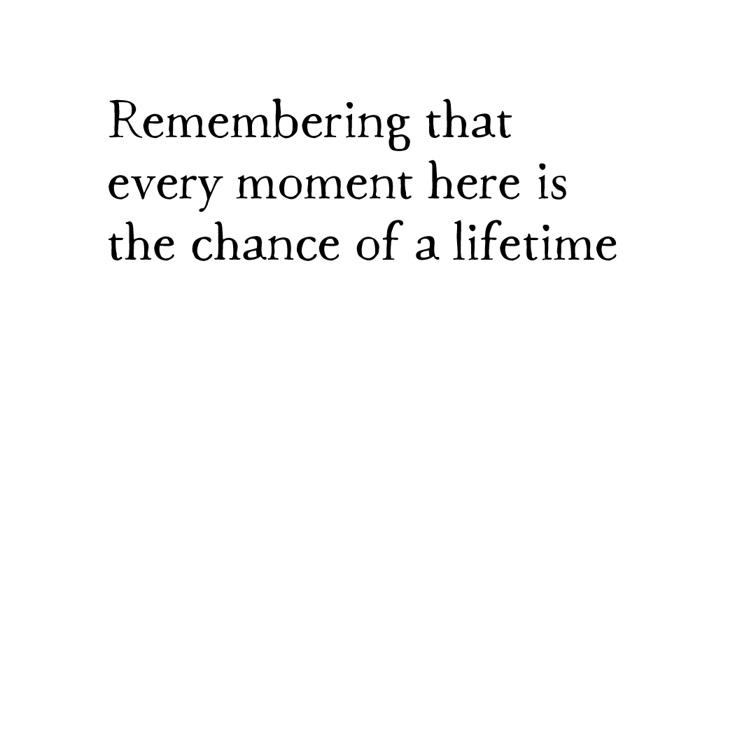 chance of a lifetime art print