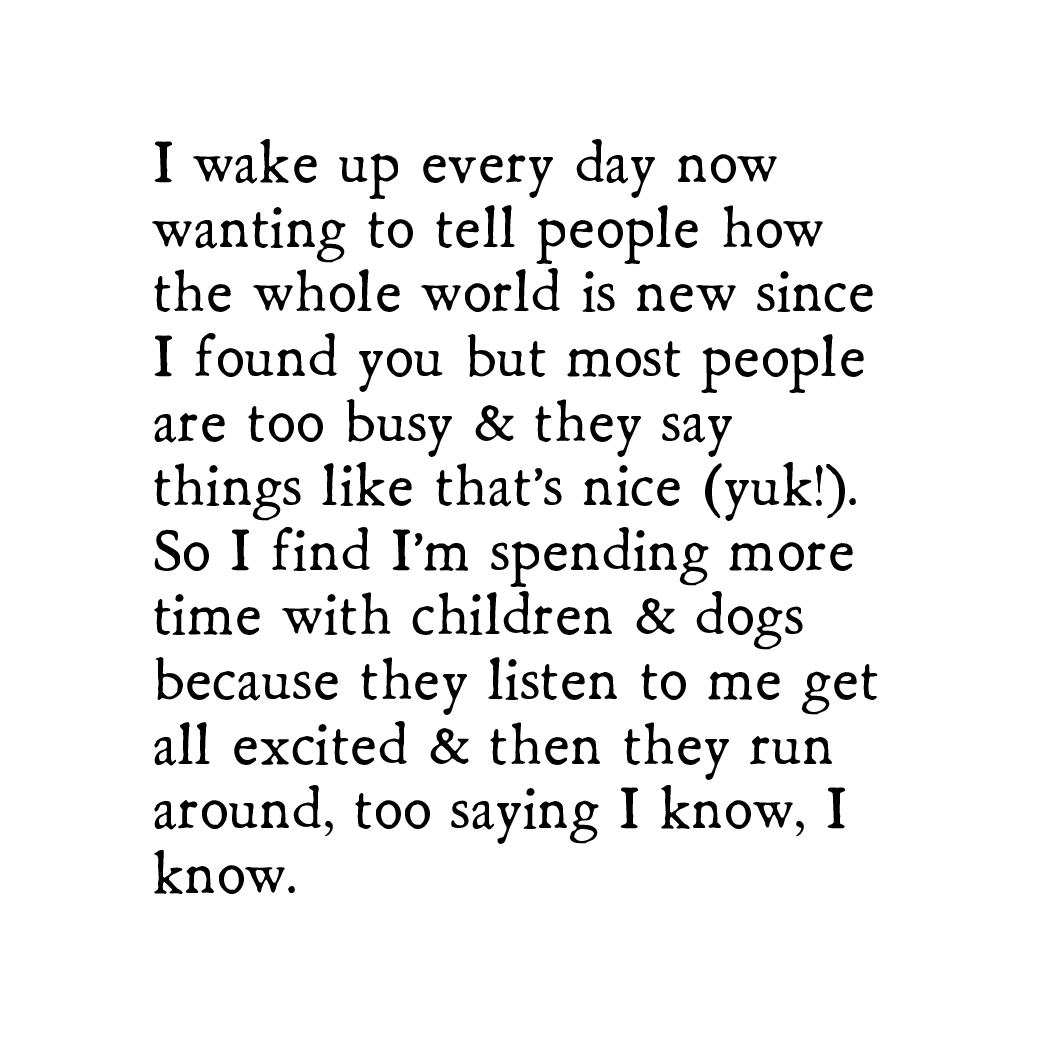 children & dogs art print