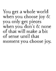 choose joy storyblock