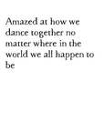 dance party art print