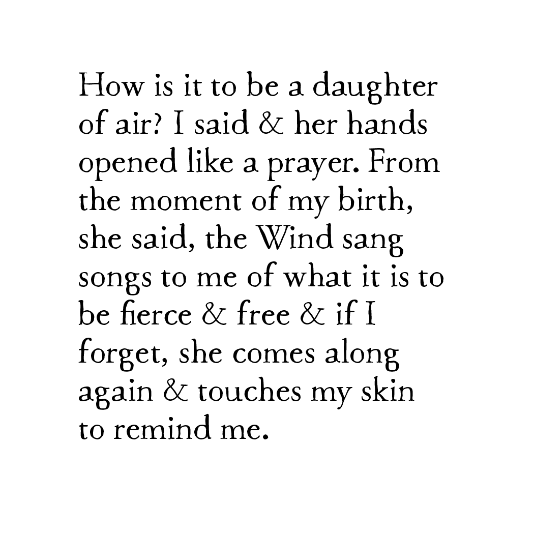 daughter of air art print