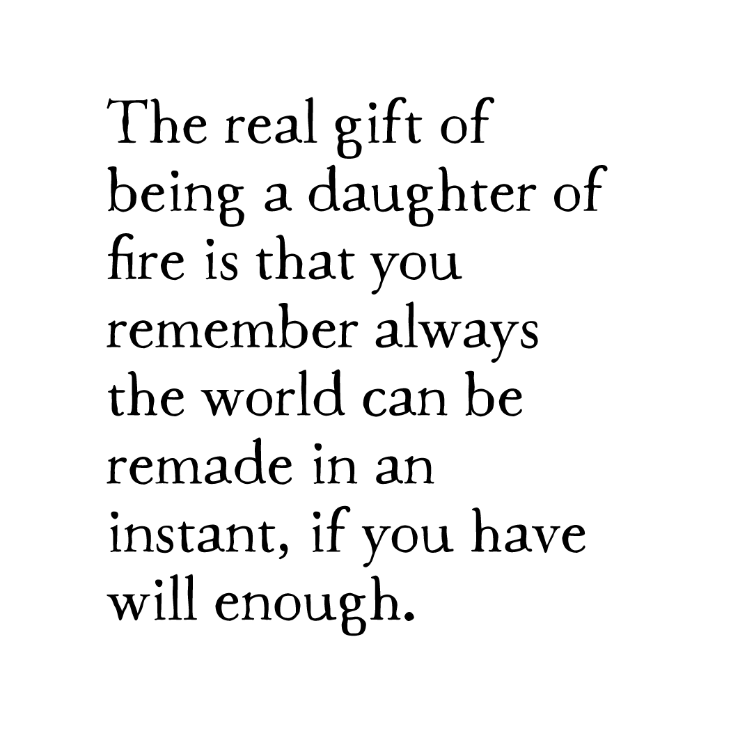 daughter of fire art print