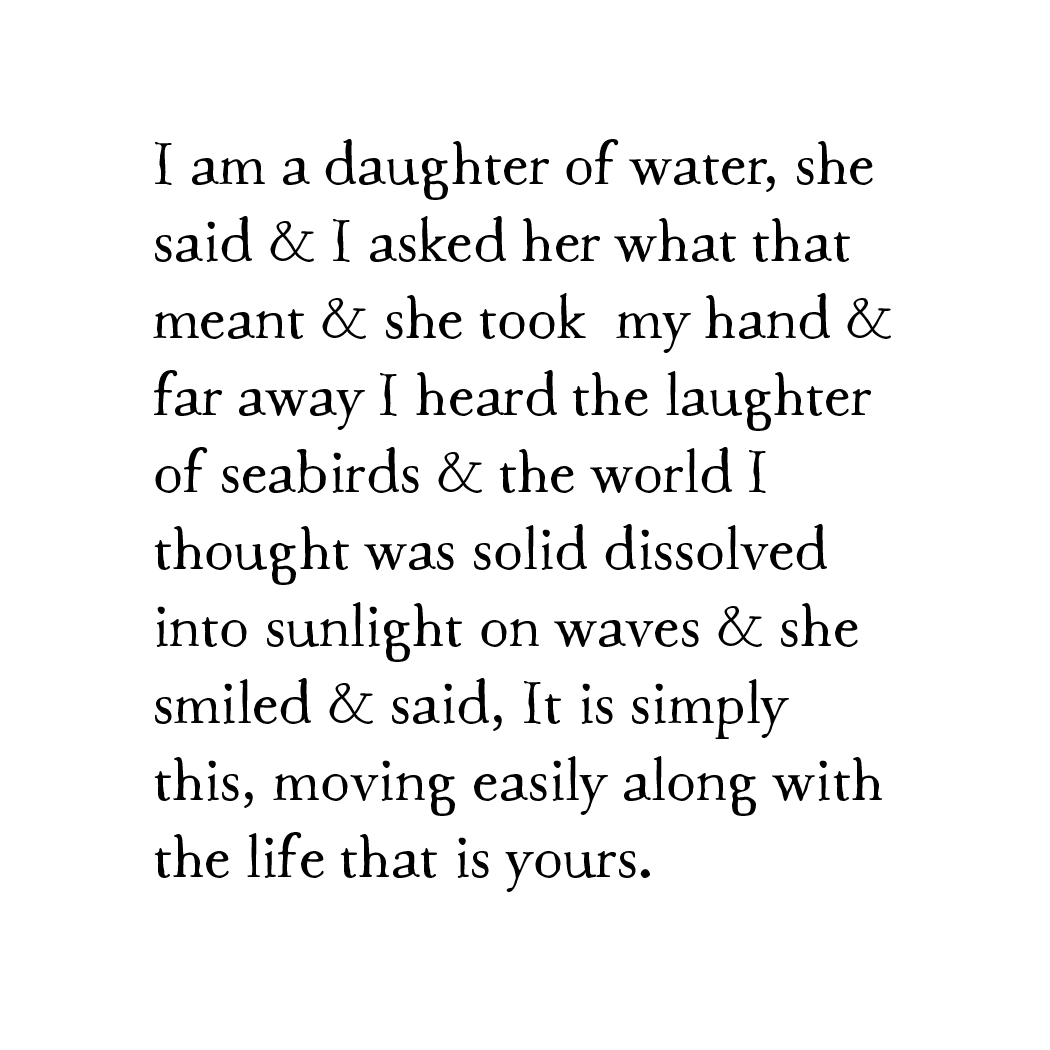 daughter of water art print