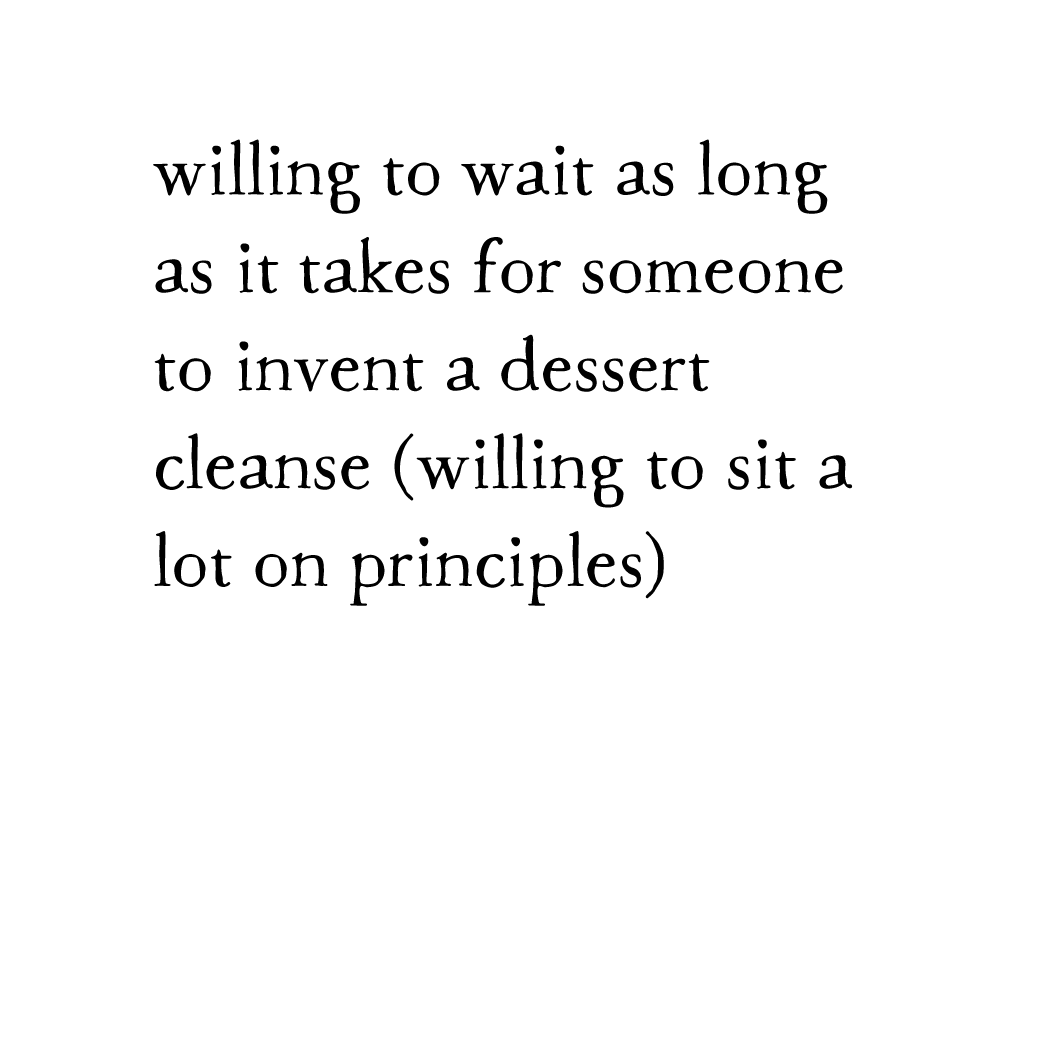 dessert cleanse art print