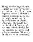 dog lessons art print