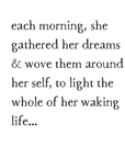 dream weaving storyblock