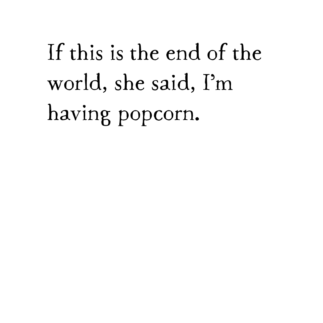 end of the world art print