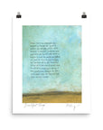 international beautiful things (bird & brush) print