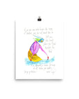 international song of water print