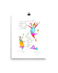 international love & magic print