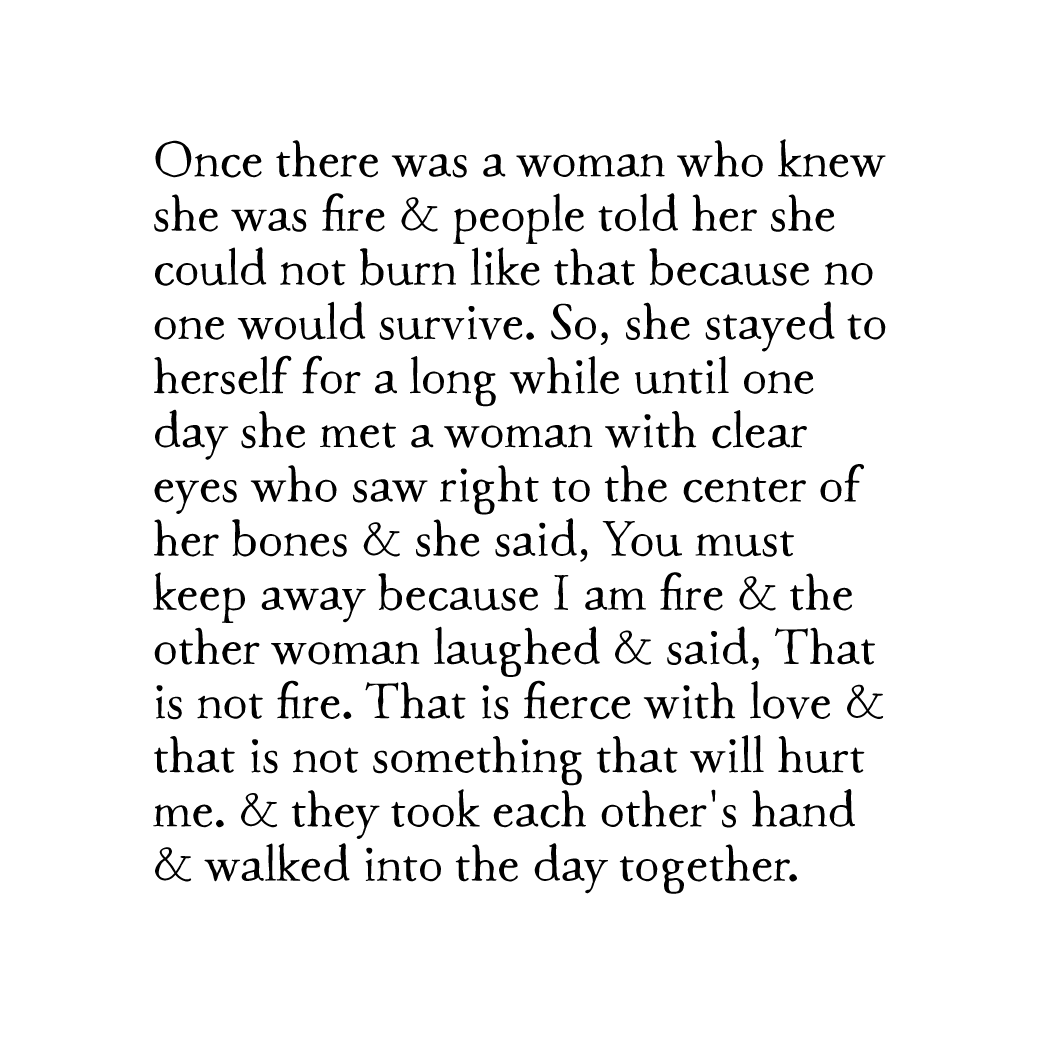 bird & brush: fierce with love art print