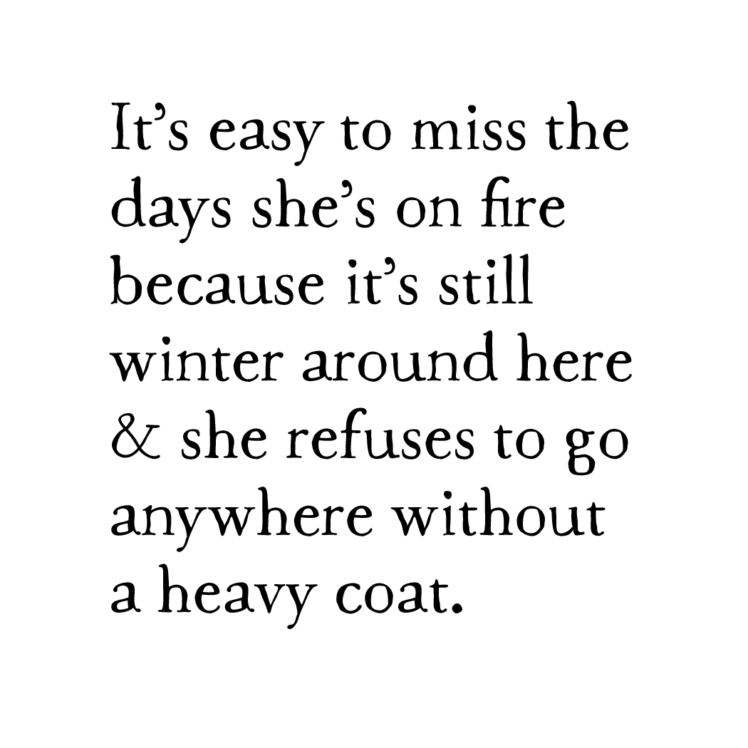 fireproof art print flying edna