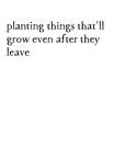 growing things art print