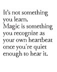 heart magic art print
