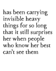 international invisible things print