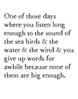 listen long art print