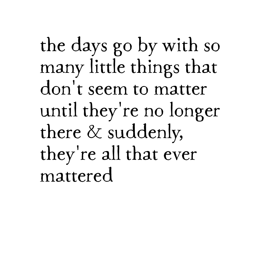 little matters art print