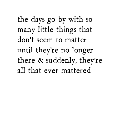 flat card: little matters