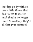 greeting card: little matters