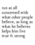live true art print