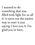 love light art print