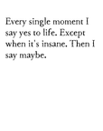 maybe art print