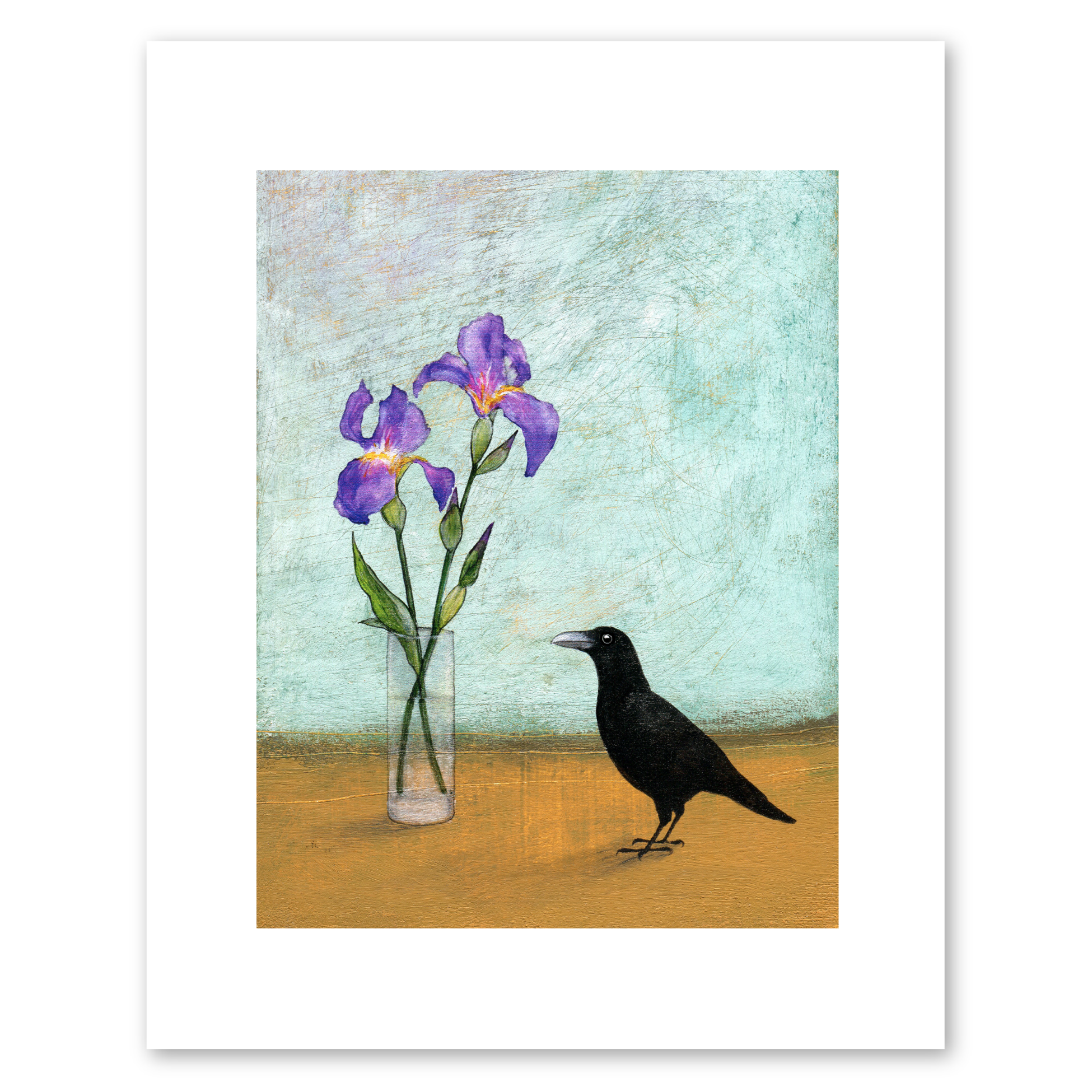 miranda & iris art print