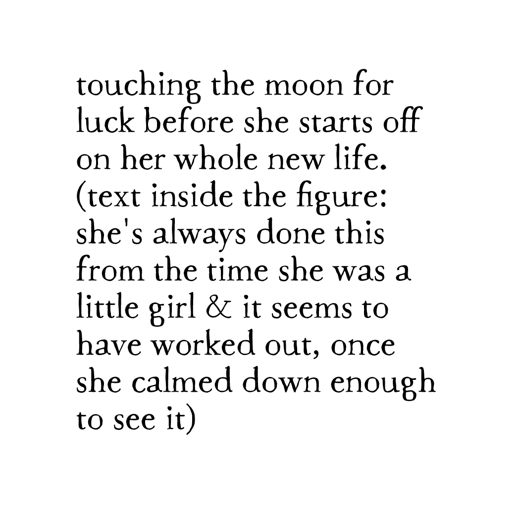 moon touch art print