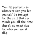 perfect size art print