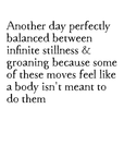 perfect balance art print