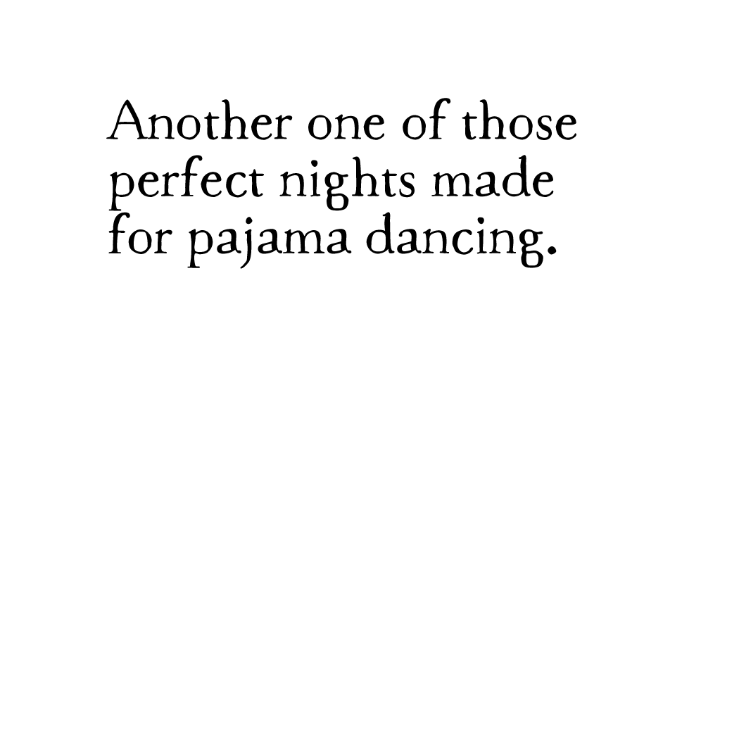 perfect night art print