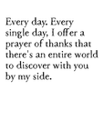 prayer of thanks art print