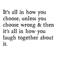 right choice art print