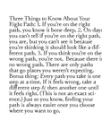 right path art print