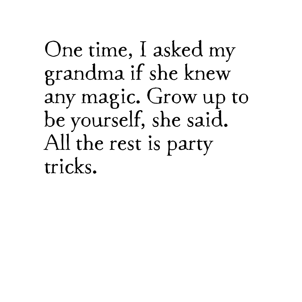 serious magic art print