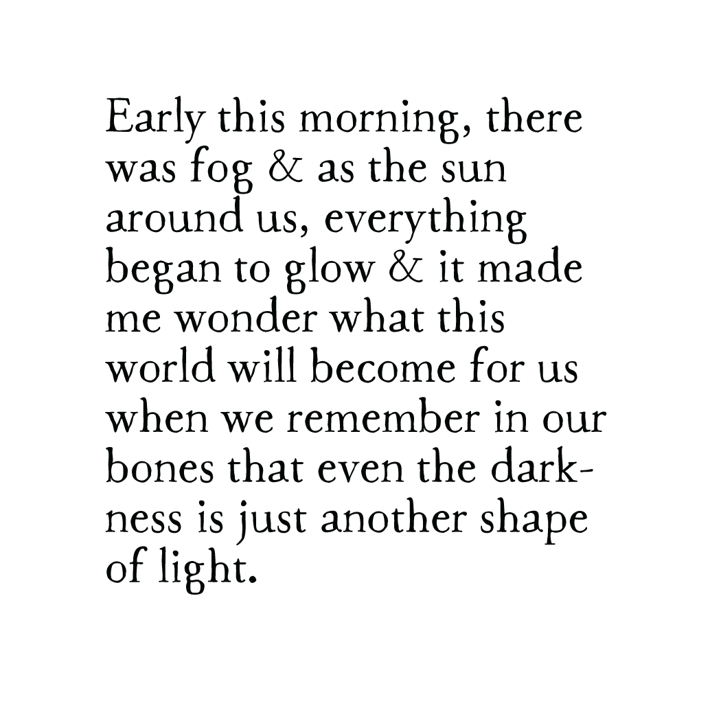 shape of light art print