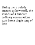 song of love art print