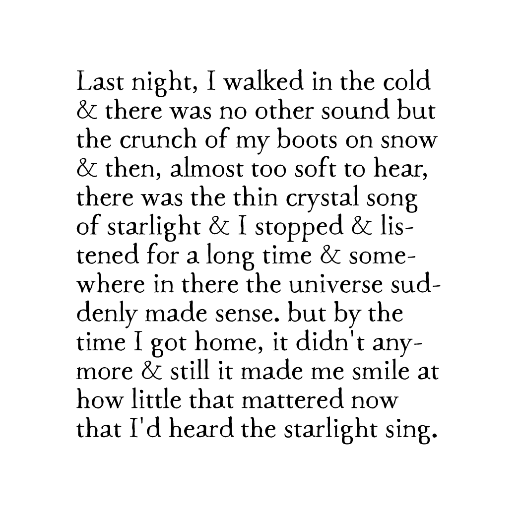 song of starlight art print