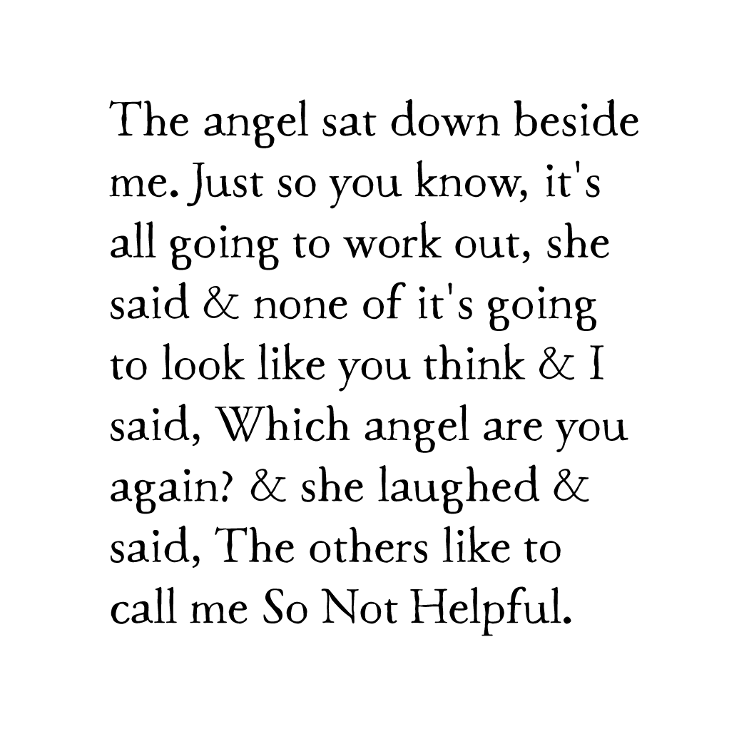 so not helpful art print