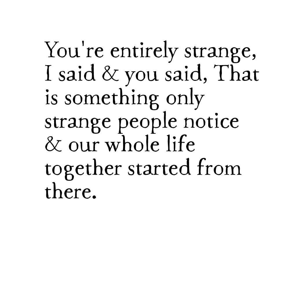 strange people art print