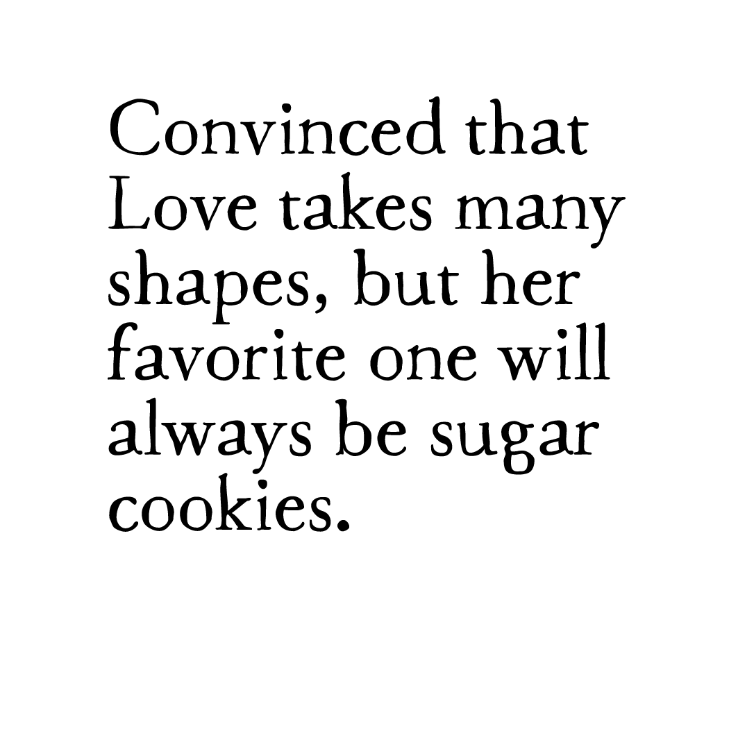 sugar cookie love art print