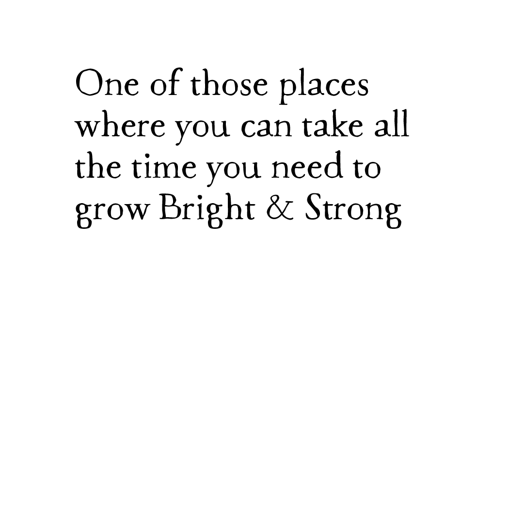 time to grow art print