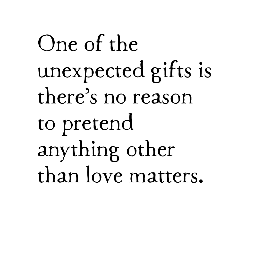 unexpected gift print